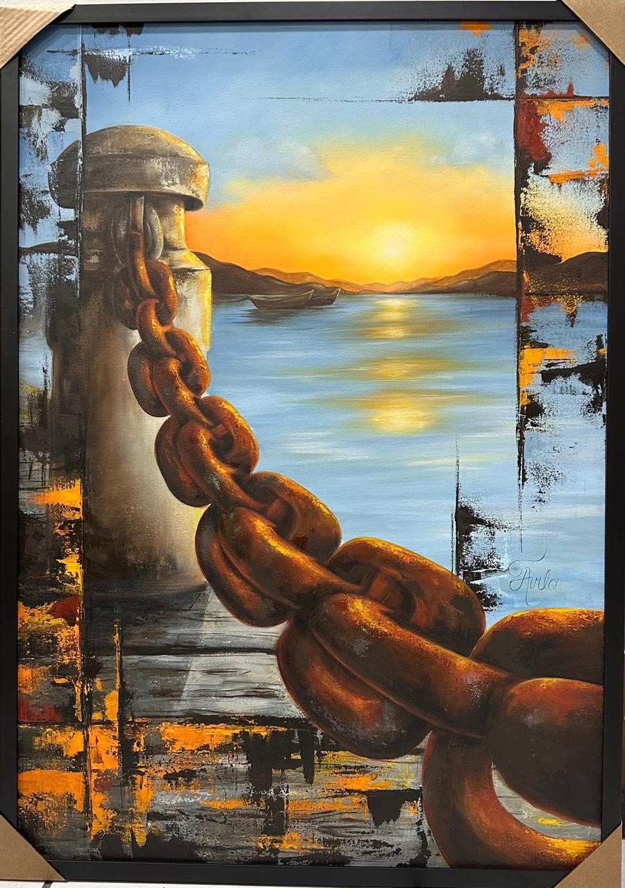 Foto da obra Correntes